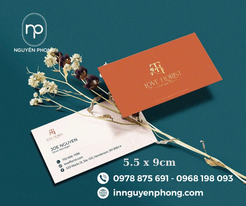Card visit đẹp giúp bạn ghi điểm ngay từ lần gặp đầu tiên